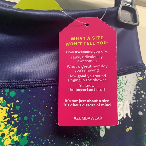 Blue Zumba stretchable leggingsSize XS - Picture 12 of 12